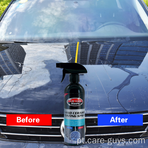 Detalhando o carro Spray de revestimento de nano repelente de carros